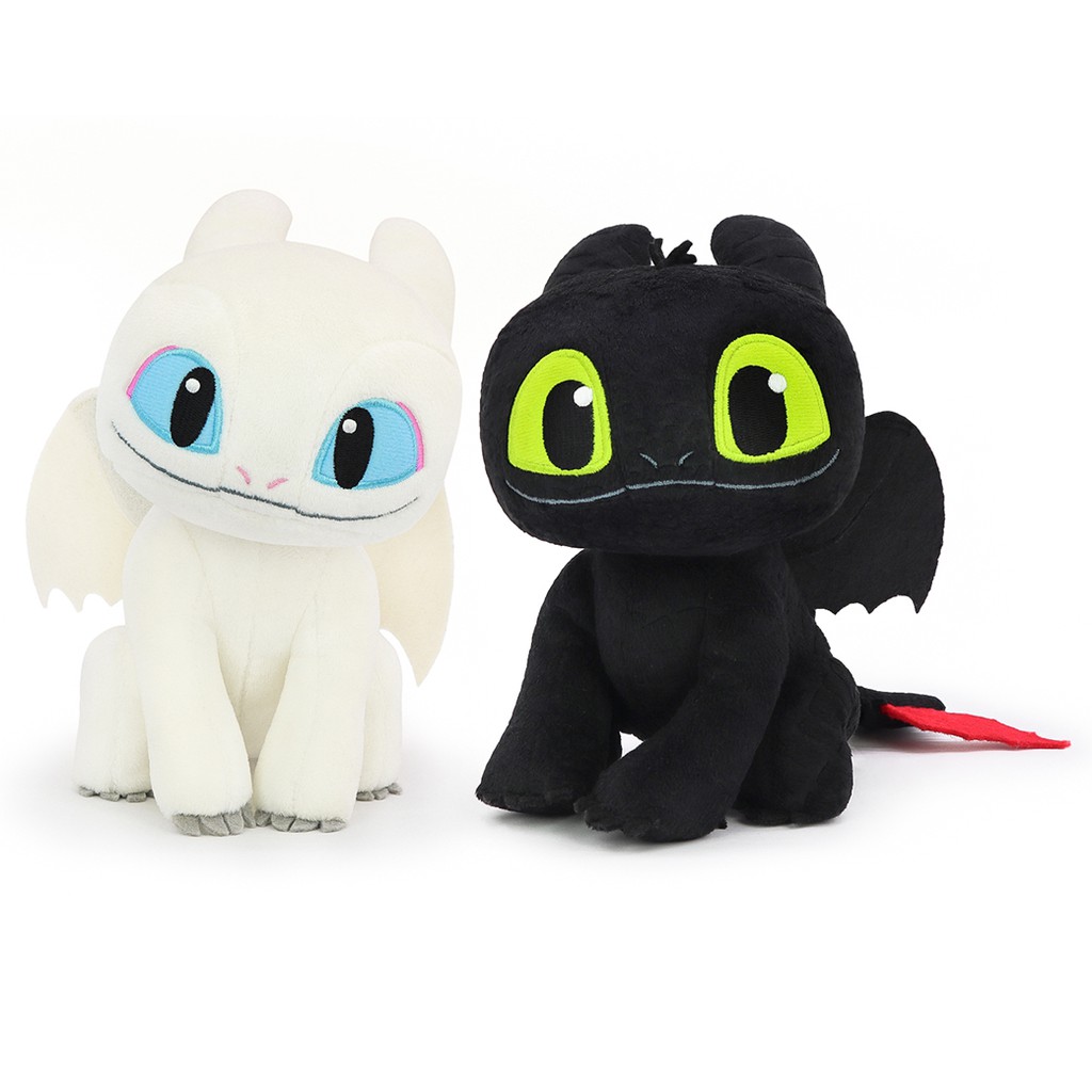 Dreamworks Genuine License Toothless / Light Fury Doll: mini How to ...