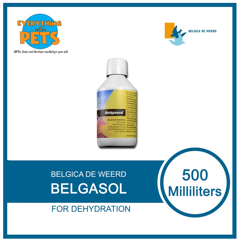 Belgica De Weerd Supplement Belgasol Support For Racing Pigeon Sold In 500 And 1000 Ml Shopee Philippines