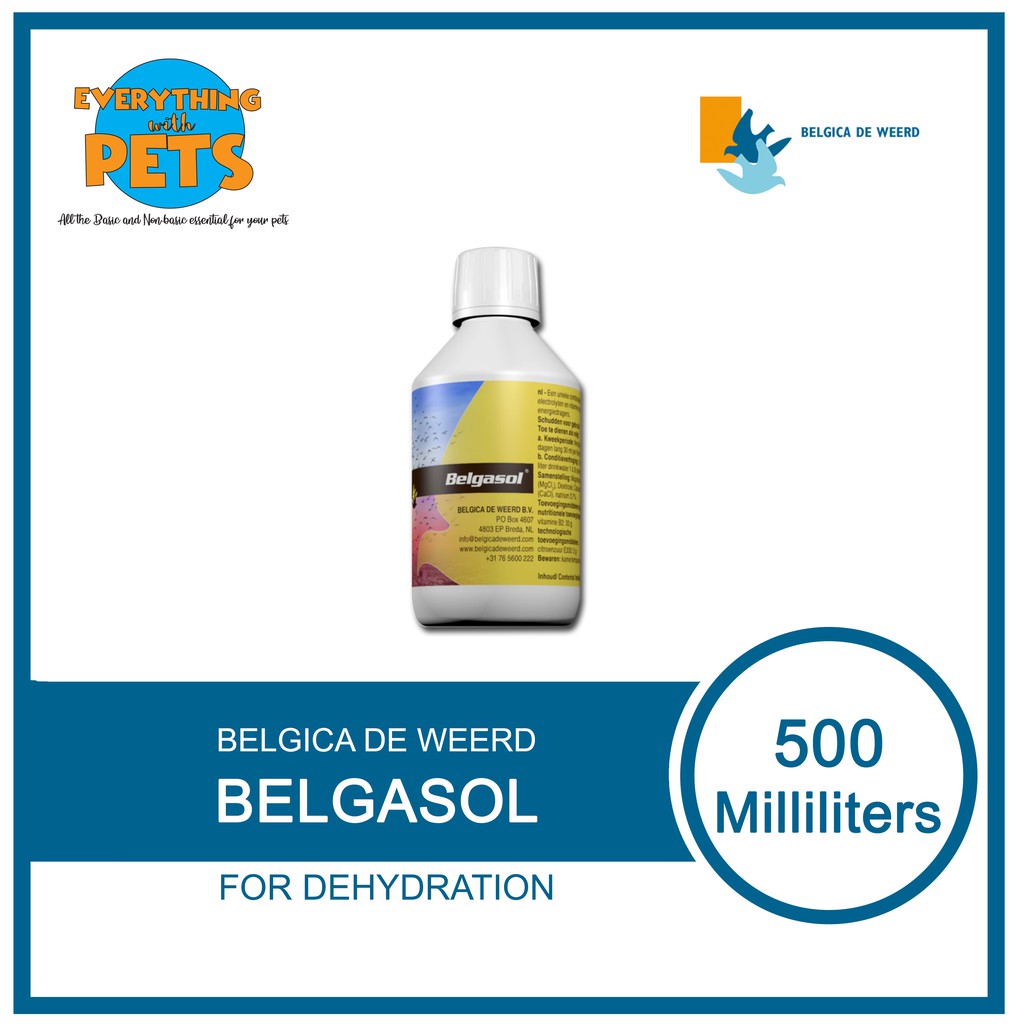 Belgica De Weerd Supplement Belgasol Support For Racing Pigeon Sold In 500 And 1000 Ml Shopee Philippines