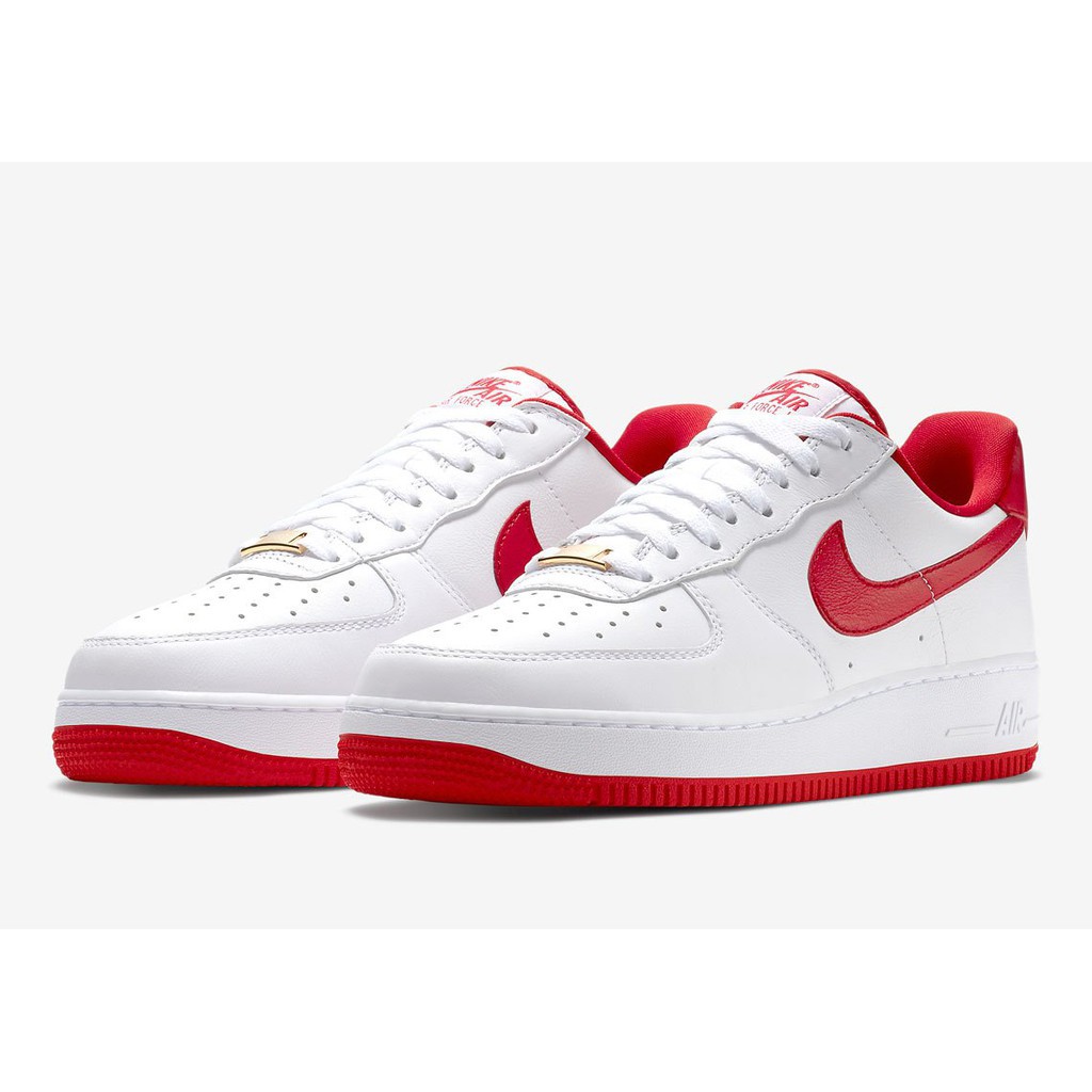 red air force 1 low top
