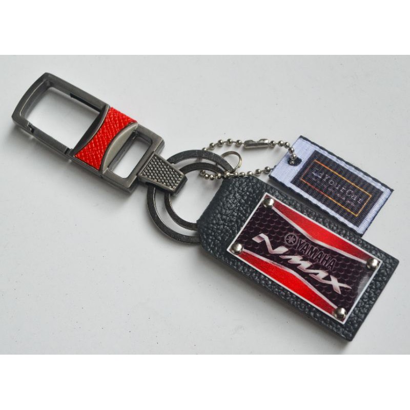 Genuine Leather Keychains For Nmax 