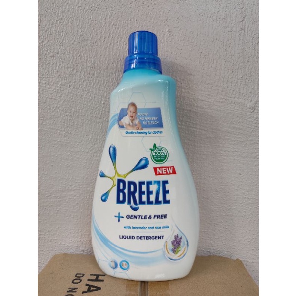 BREEZE LIQUID DETERGENT GENTLE & FREE (980ML) Shopee Philippines