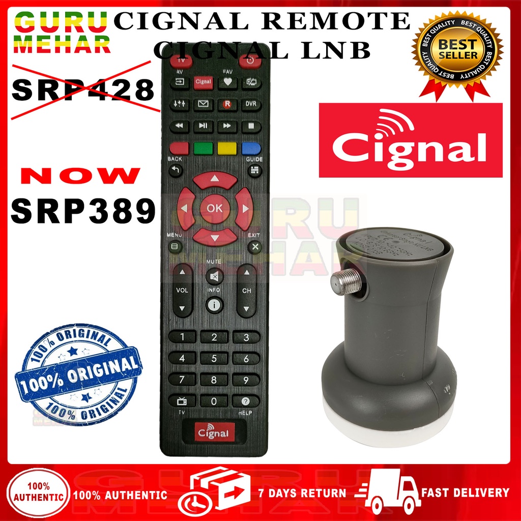 Cignal Cable Digibox Digital TV Box Universal Remote Control Shopee Philippines