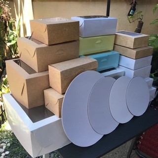 8x8x4 Cake Box and Pastry Box / 10 or 20 pcs per pack #8
