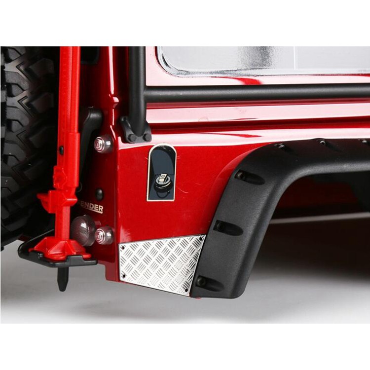 Racing Stainless Steel Metal Rear &Double Side Plate For Traxxas TRX-4 TRX4 Body