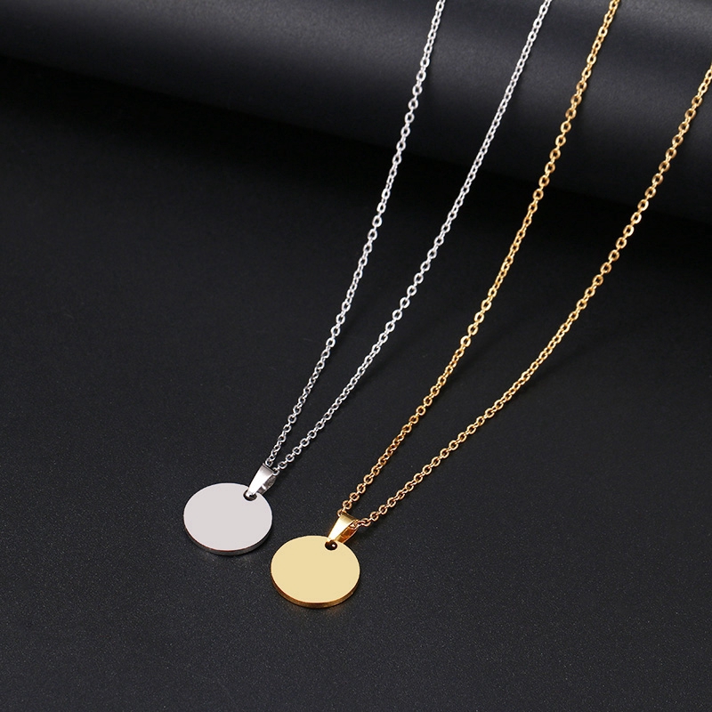 womens circle necklace