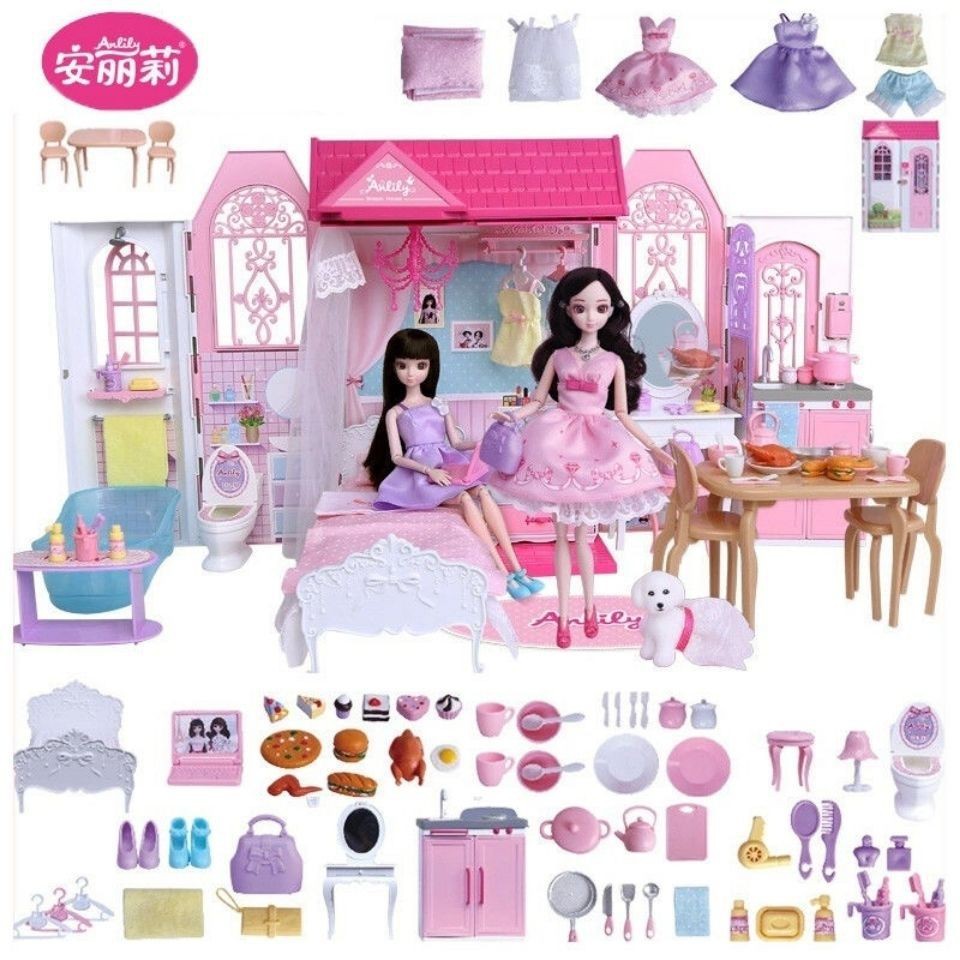 beautiful barbie set