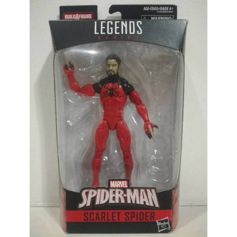 marvel legends scarlet spiderman