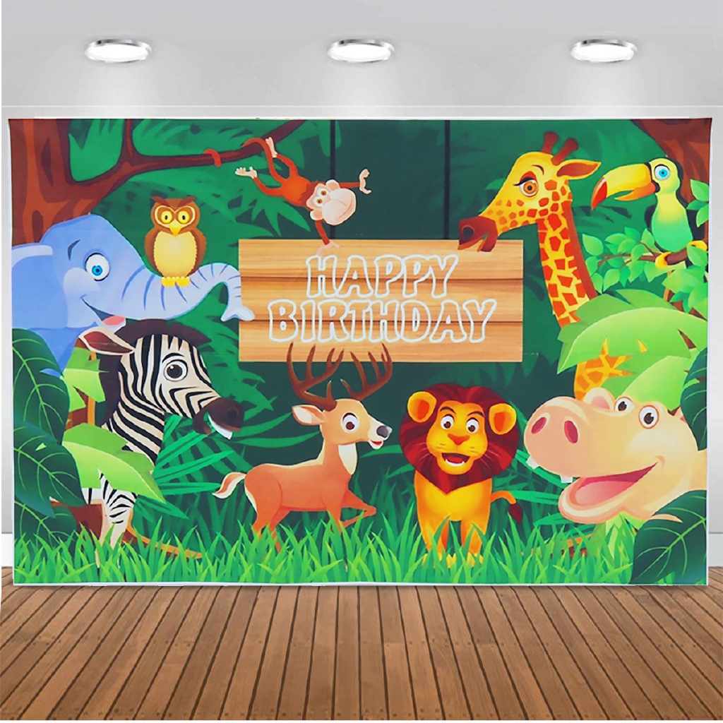 Free Printable Jungle Theme Banner