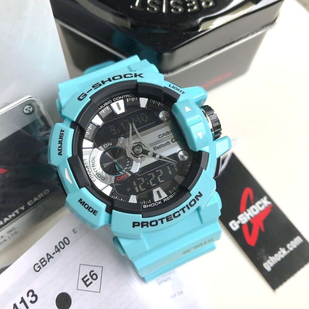 Original G Shock Gba400 2c G Mix Blue Watch Gba400 Shopee Philippines