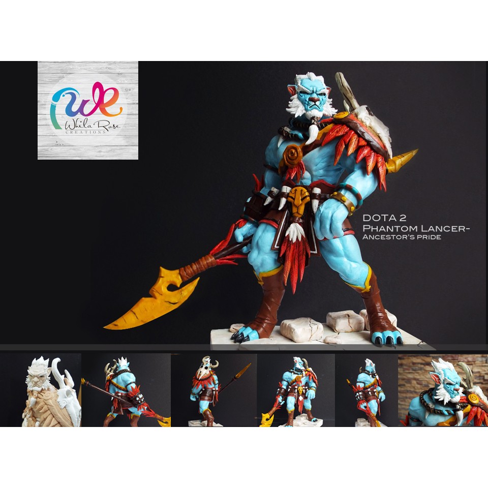 Polymer Clay/ Customized /Action Figure/ Collectibles/ Dota2 Shopee