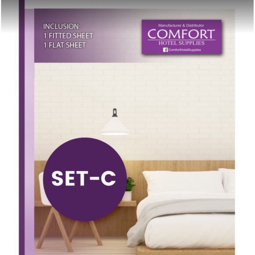 Comfort Hotel Supplies Comfort Set Of Linens 210Tc Set C Hotel Linens