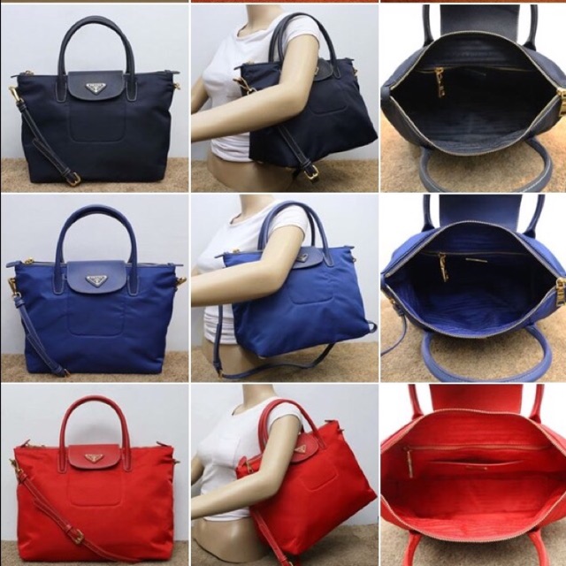 prada nylon 2 way bag