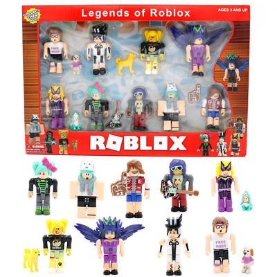 12 Styles Roblox Figma Oyuncak Robot Mermaid Playset Figure - 