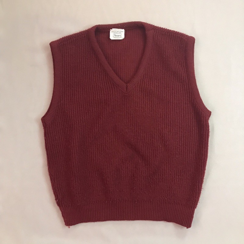 Maroon Vest (korean top) | Shopee Philippines