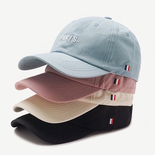 Cap Korean Style Fashion Wild ins Alphabet Embroidery Soft Top Curved Brim Baseball Hats