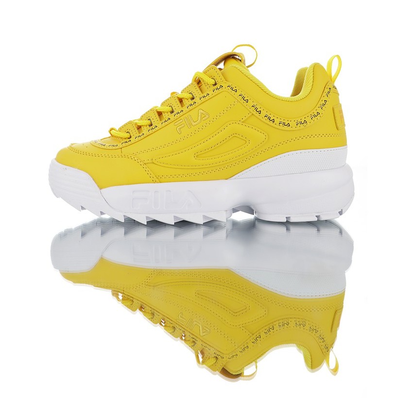 fila yellow shoes