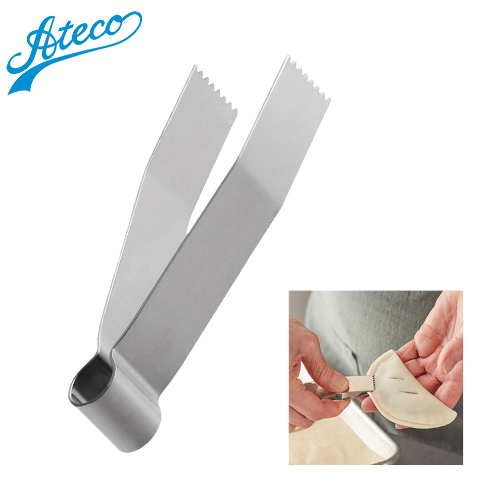 Ateco 4204 4" Stainless Steel Pie Crust Crimper Shopee Philippines