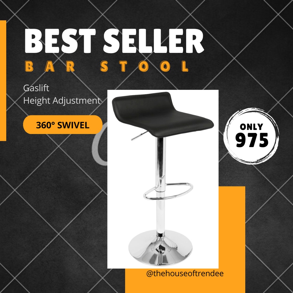 trendee-bar-stool-black-adjustable-height-swivel-kitchen-bar-counter