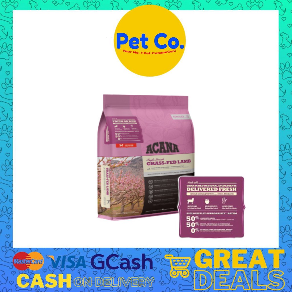 2021 Acana Grass Fed Lamb Dry Dog Food 2kg Shopee Philippines