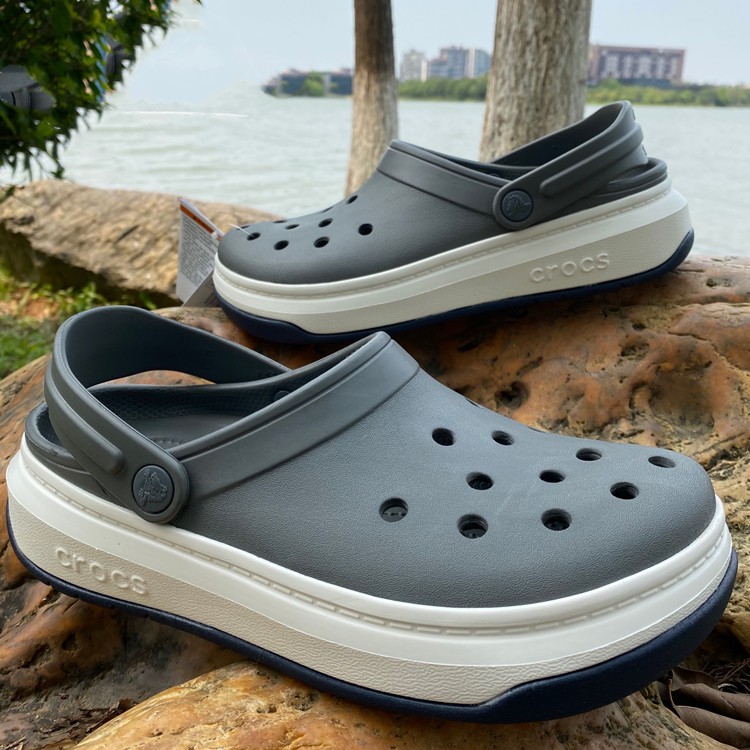 Crocs new men's and women's beach cave shoes | Shopee Philippines