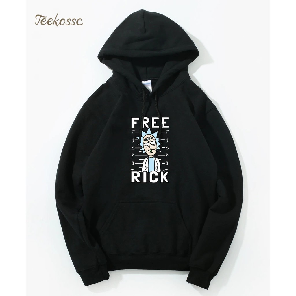 rick and morty hoodie men