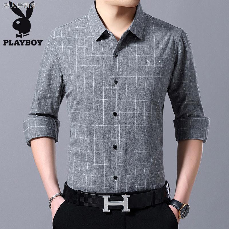 business casual checkered shirt