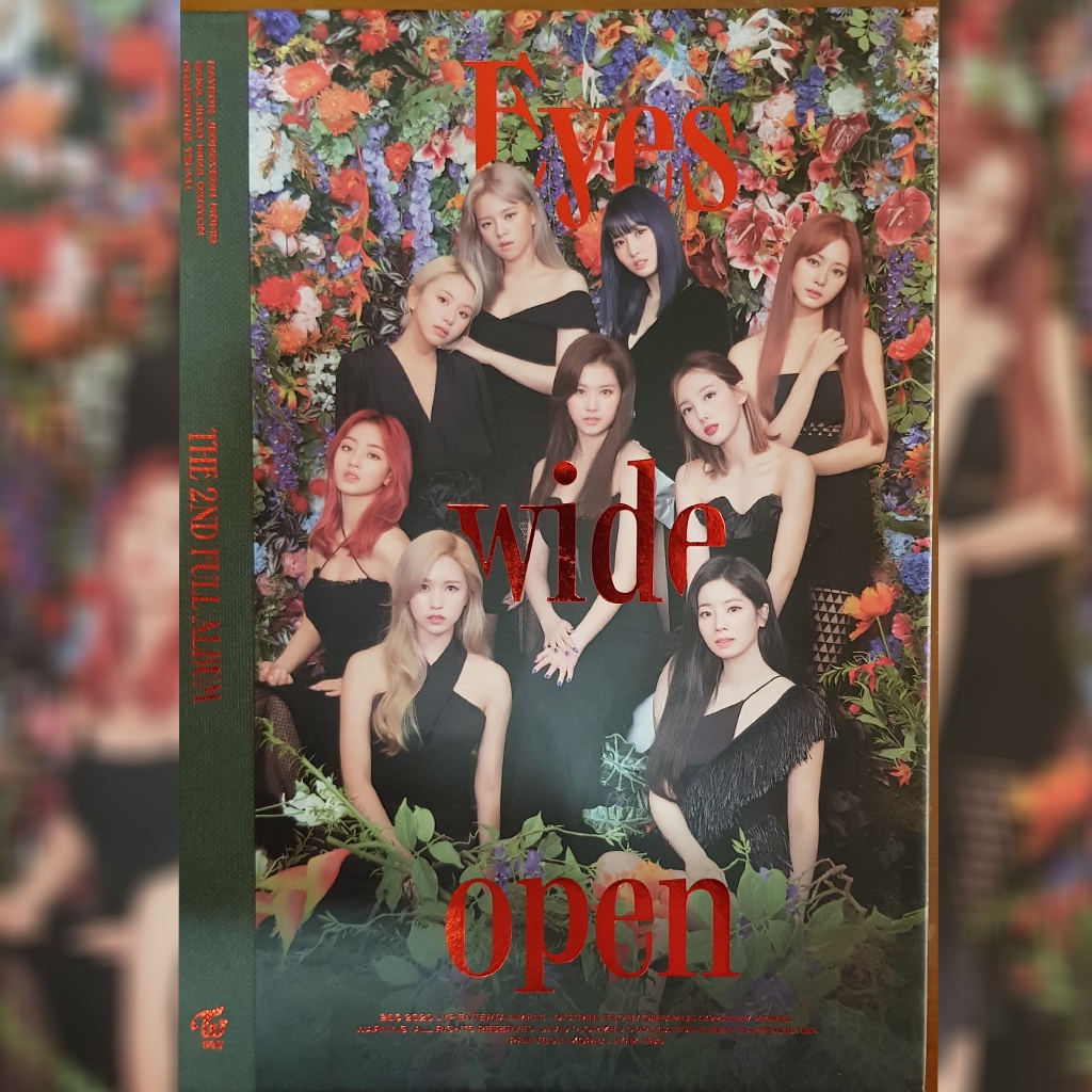TWICE Eyes Wide Open Album Story Version (Unsealed) Shopee Philippines
