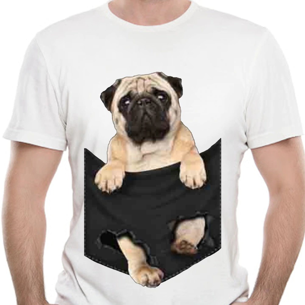 pug in my pocket t shirt