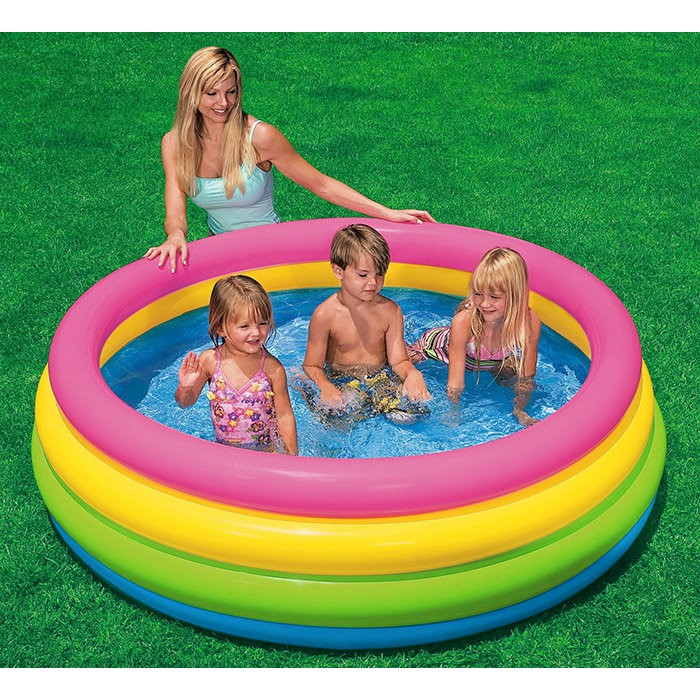 ring inflatable pool