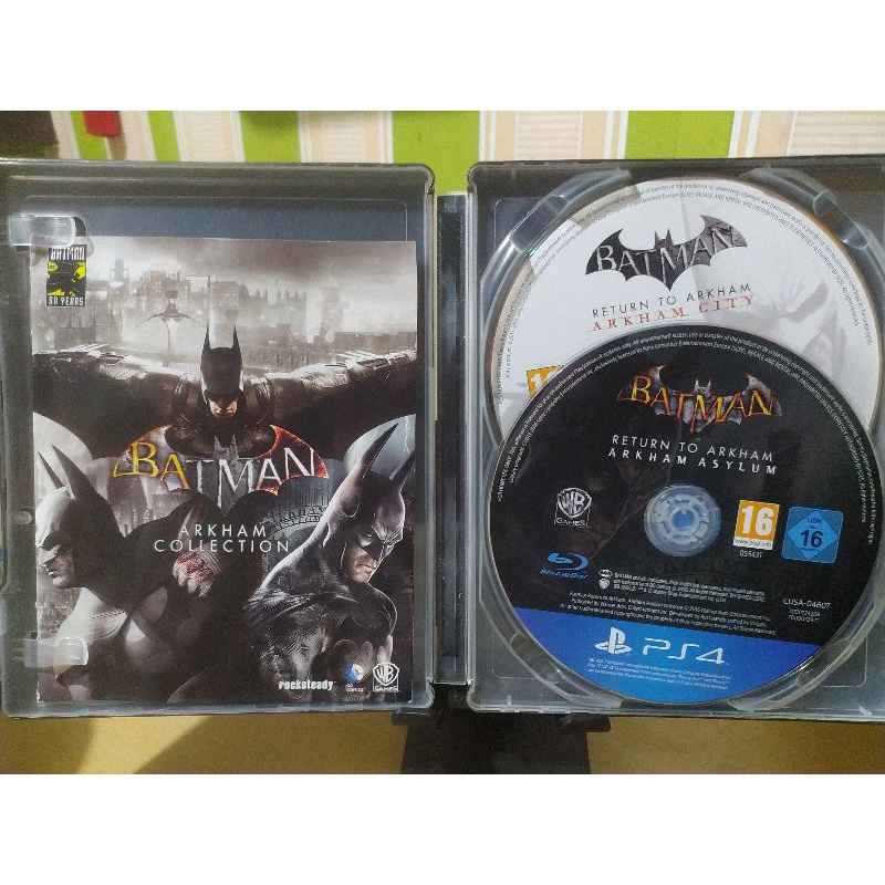 (Rare) Batman Arkham Collection Steelbook Ed. (PS4 Game) Shopee Philippines