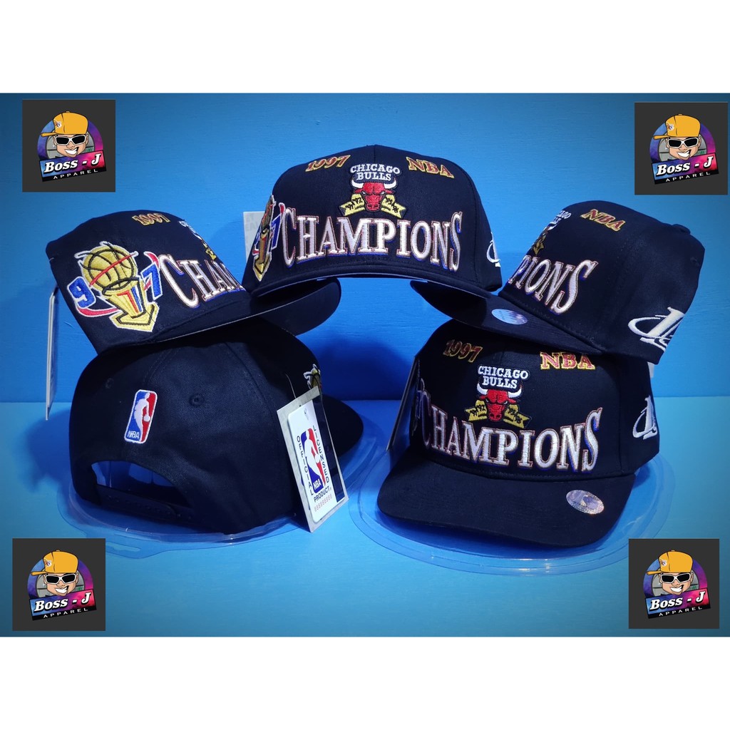 chicago bulls championship hat pack