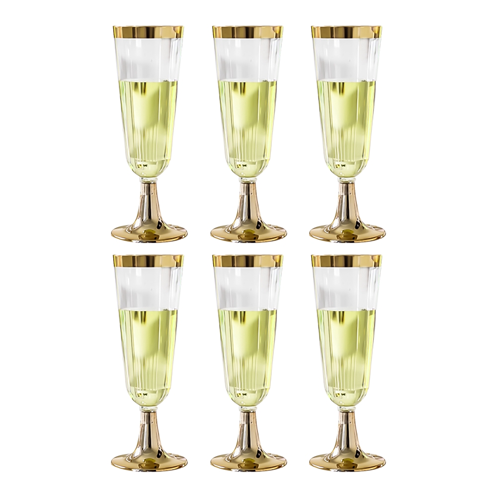 disposable champagne flutes