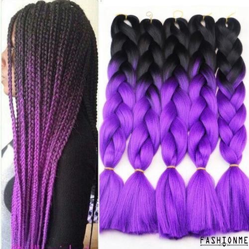 Ape 24inchs Ombre Dip Dye Kanekalon Jumbo Twist Braid Shopee