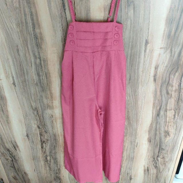 pink dress overalls