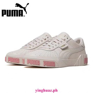 puma cali white trainers