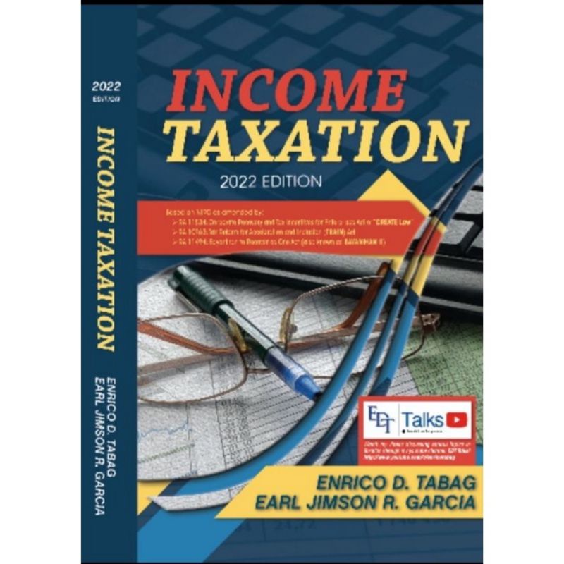 Original Taxation 2022 edition by Tabag Shopee Philippines