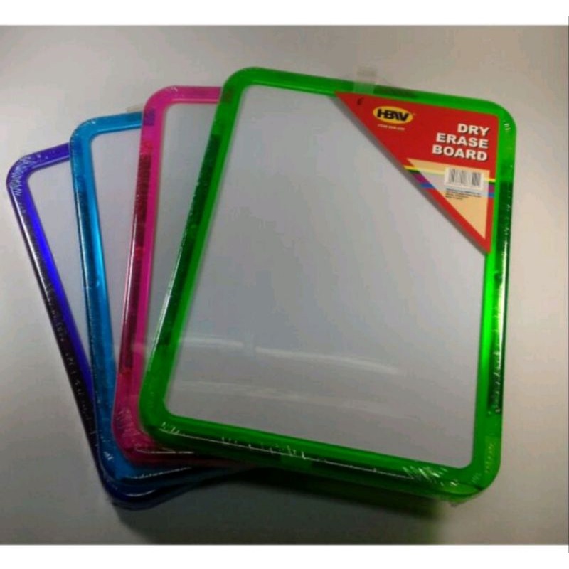 Hbw whiteboard (dry erase board) 8.5x11.4 inches Shopee Philippines