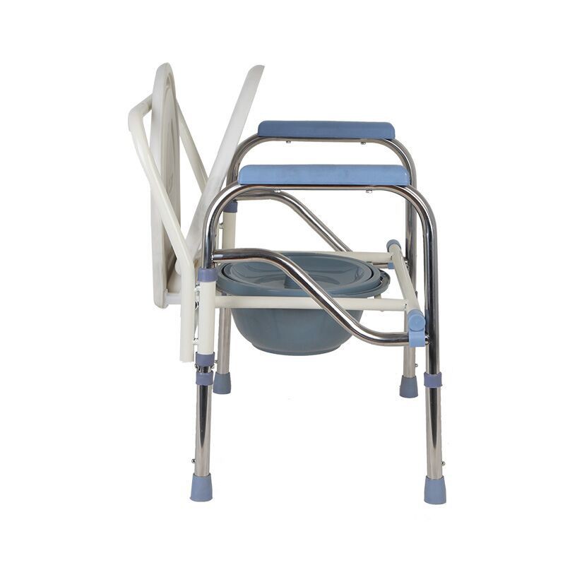 elderly commode chair&Movable bath commode chair bath chair Shopee