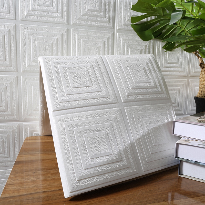 Selfadhesive 3d wall stickers refurbished bedroom TV background