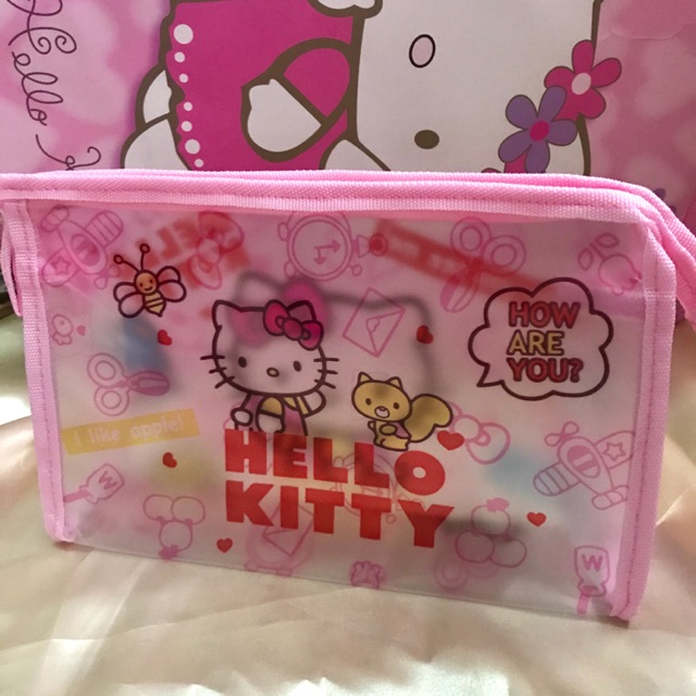 hello kitty clear bag