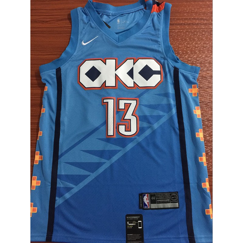 okc thunder jersey design