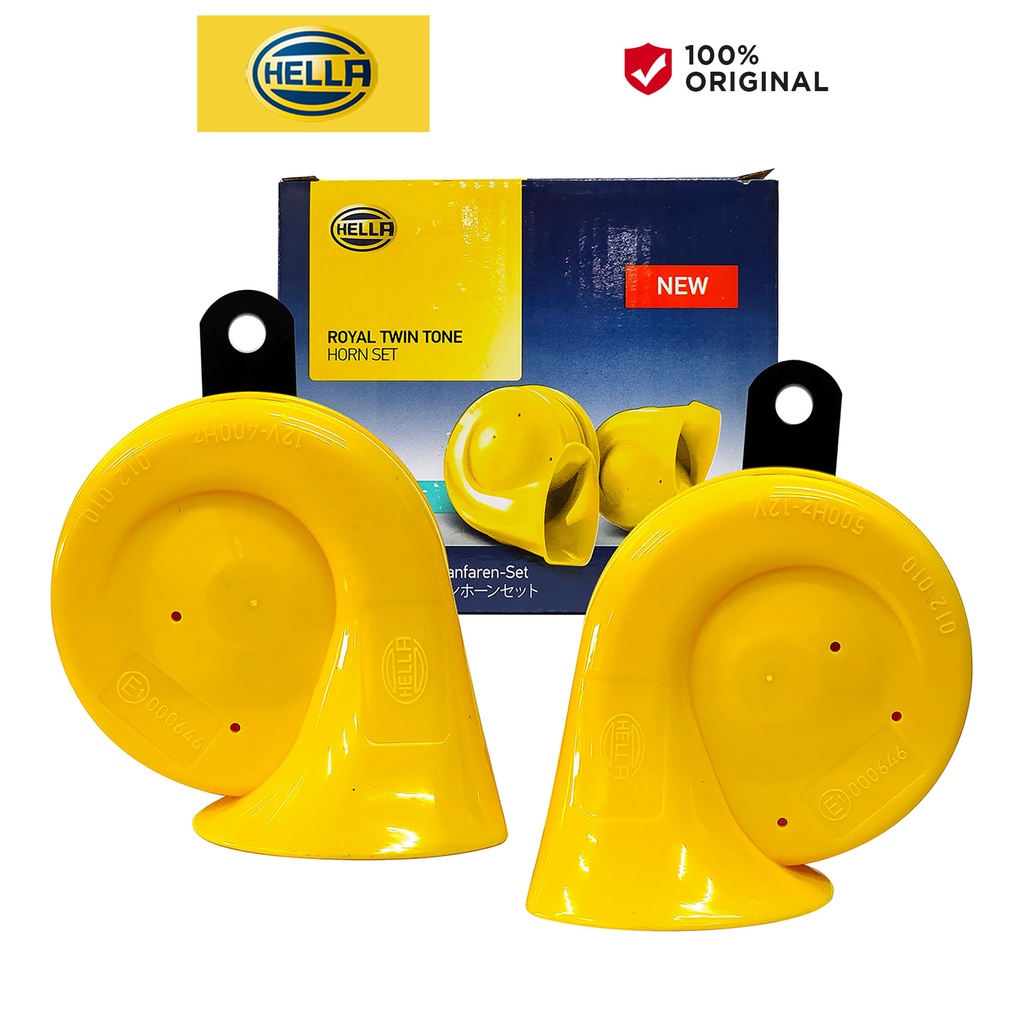 Hella Original Royal Twin Tone FanFare Snail type Car and Motorcycle