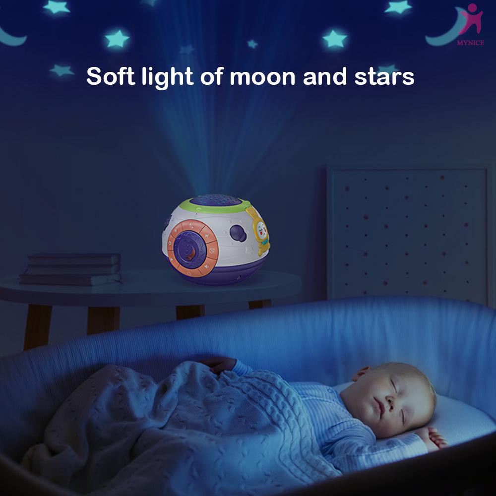 baby musical light projector