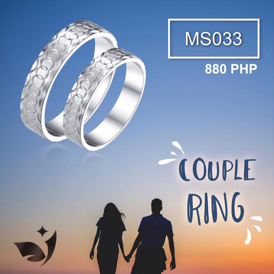 925 Silver Couple Ring | Shopee Philippines