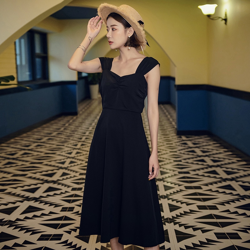 midi length chiffon dresses