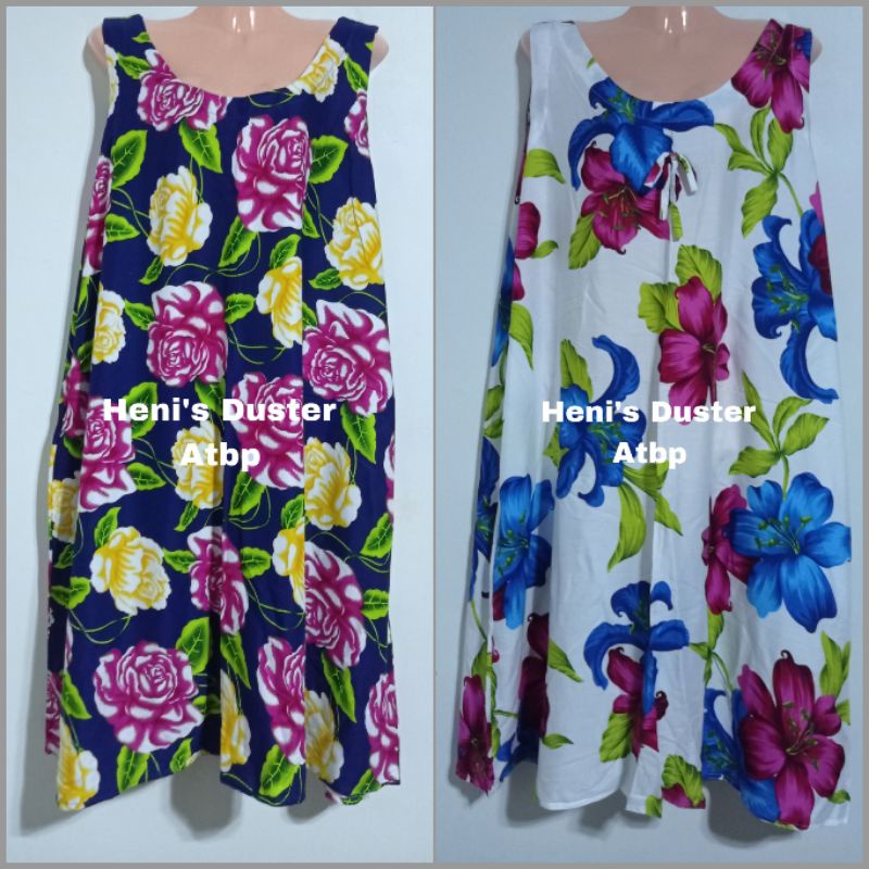 4XL plus size challis daster/dress #5