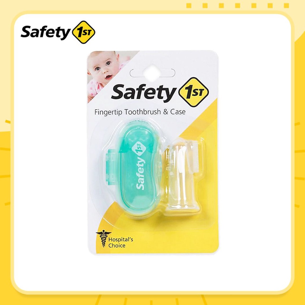 Safety 1st Fingertip Toddler Toothbrush & Case Baby Accessories