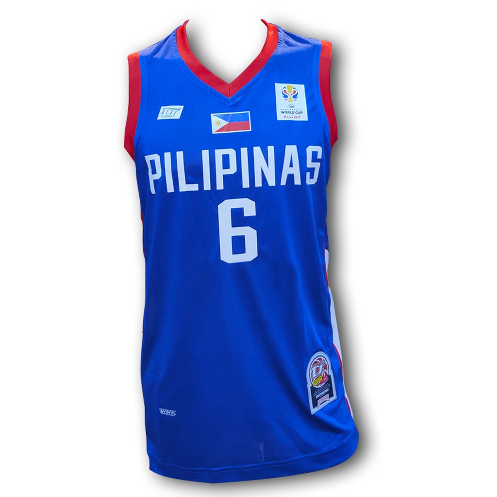 Universidad UTB Clarkson #6 Gilas Pilipinas 2018 Sando Royal Blue Men's ...