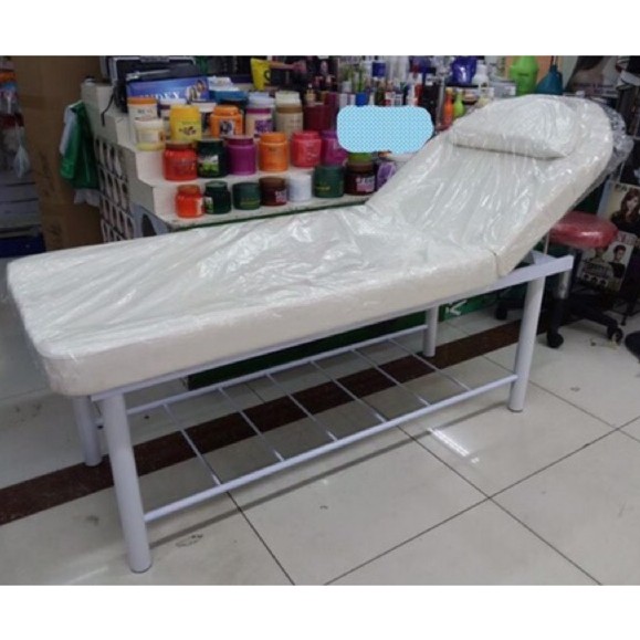 Massage bed ank salon facial bed 2 in 1 eyelash bed reclining head